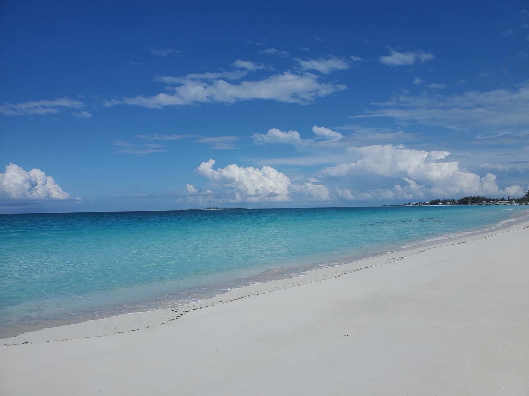 Beach on Great Harbour Cay