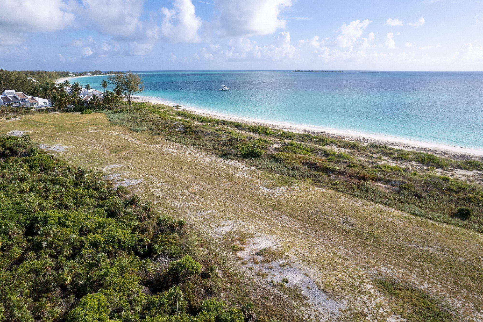 An oceanfront parcel at first light